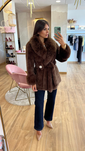 *Preventa* Abrigo Francia Café