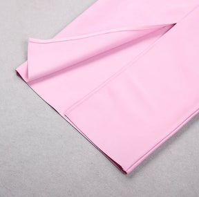 Vestido Bandage Barbie Rosa