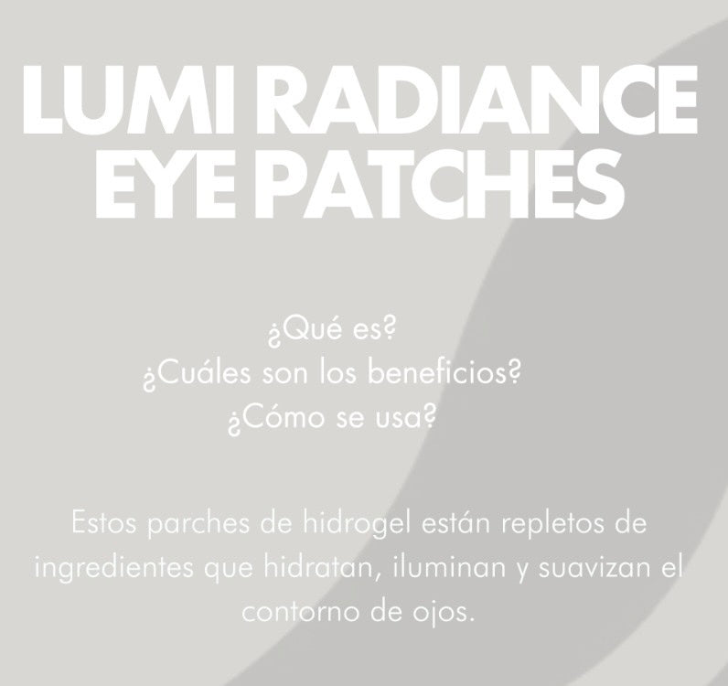Parches Contorno de Ojos Iluminadora(Línea Dermatológica)