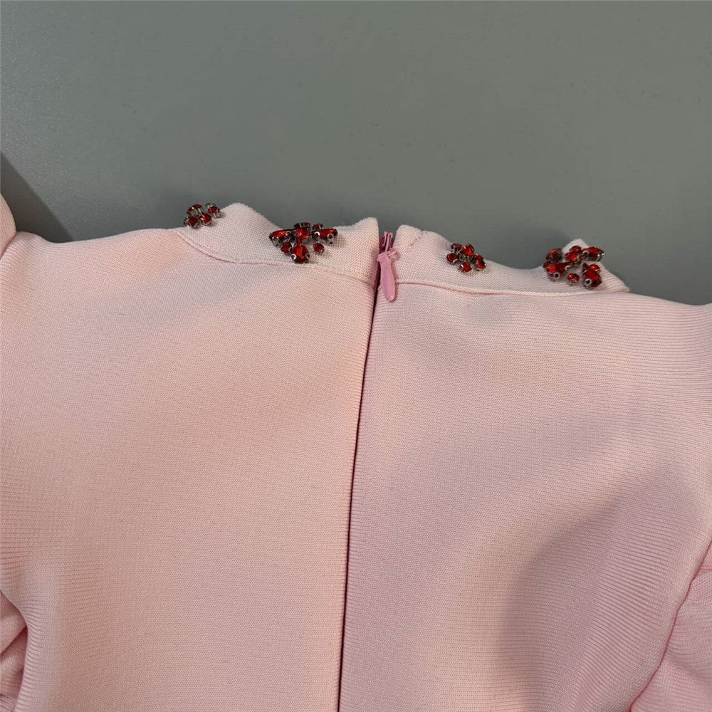 Vestido Bandage Verona Rosa