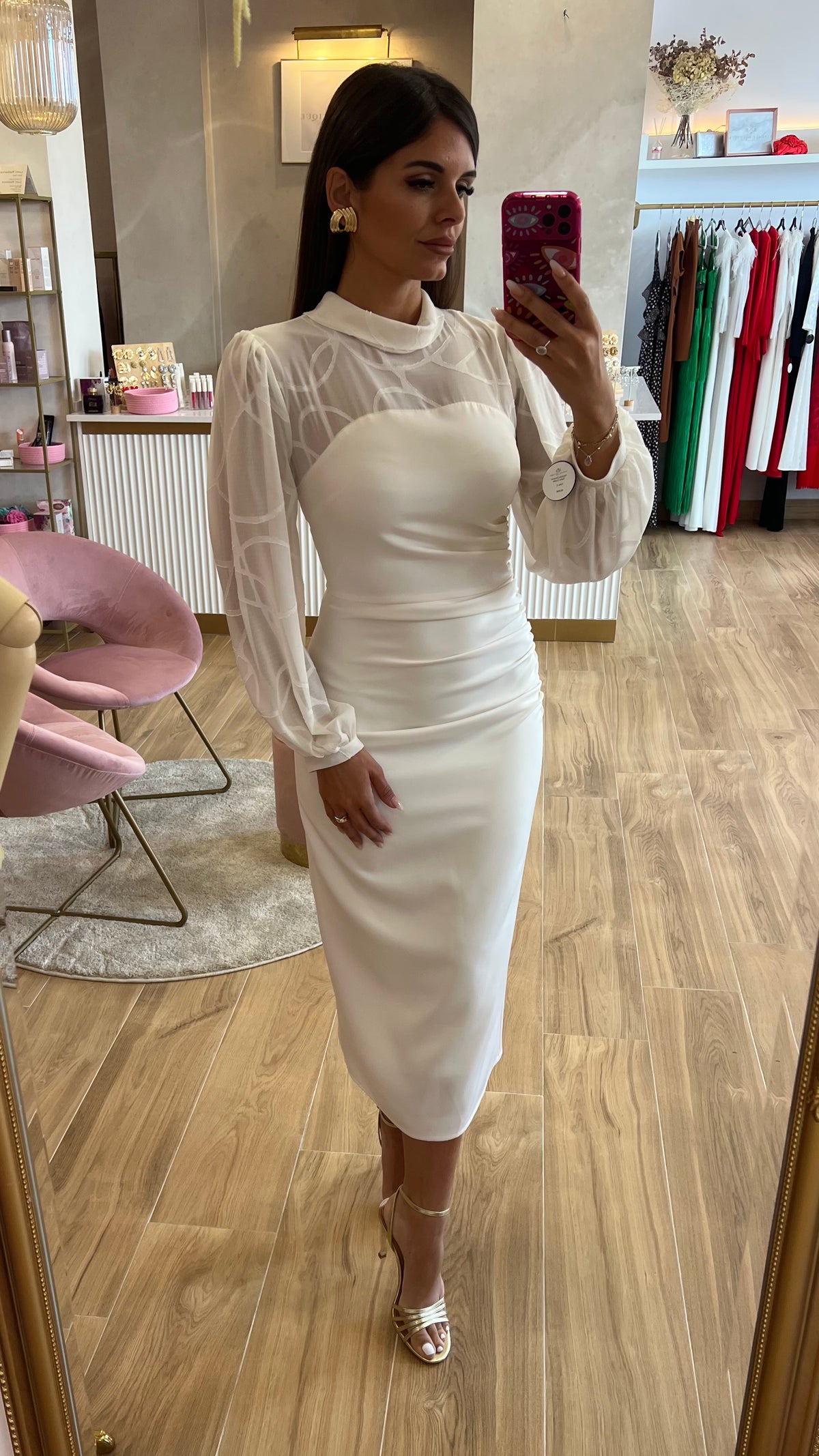Vestido Eleanor Crudo “Made in Spain”