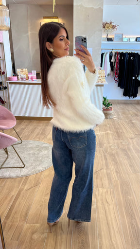 Rebeca Flores Blanca Premium