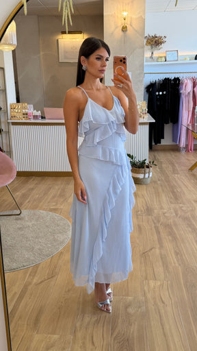 Vestido Delia Celeste