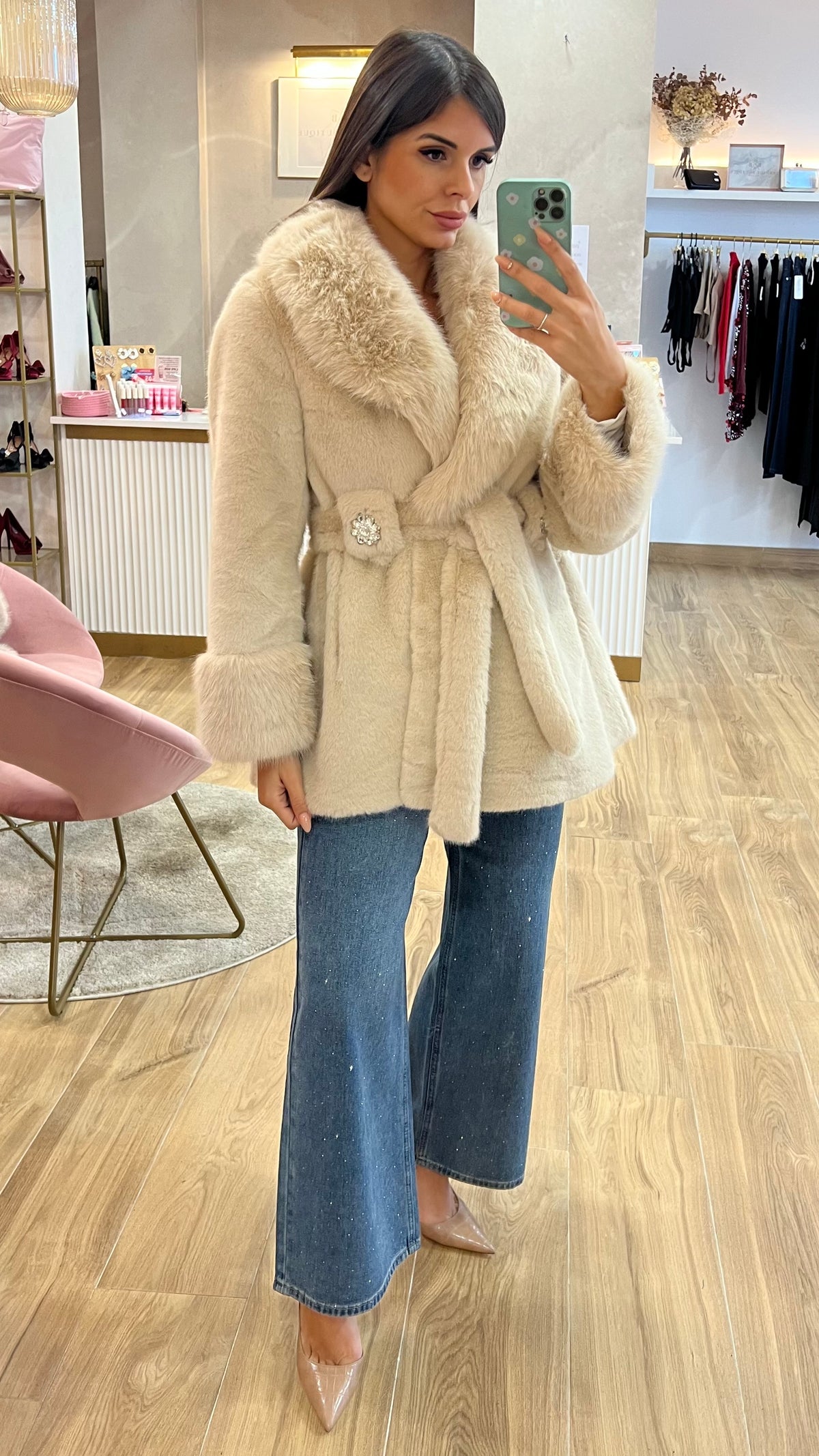 Abrigo Francia Beige