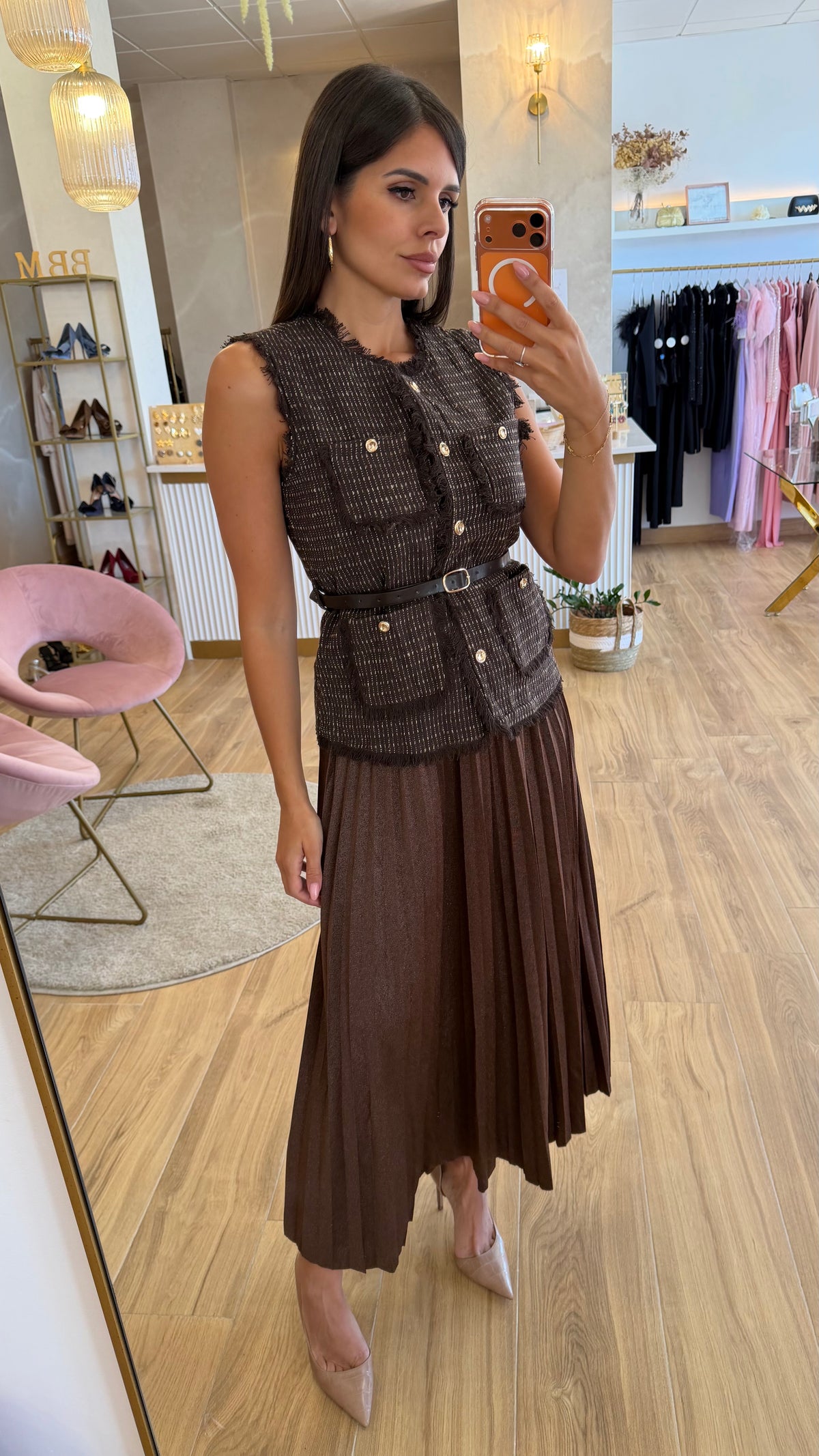 Conjunto Módena Marrón