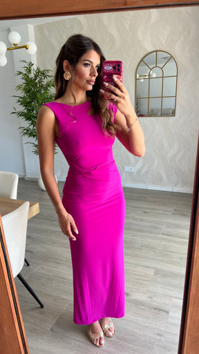 Vestido Lara Fucsia “Made in Spain”