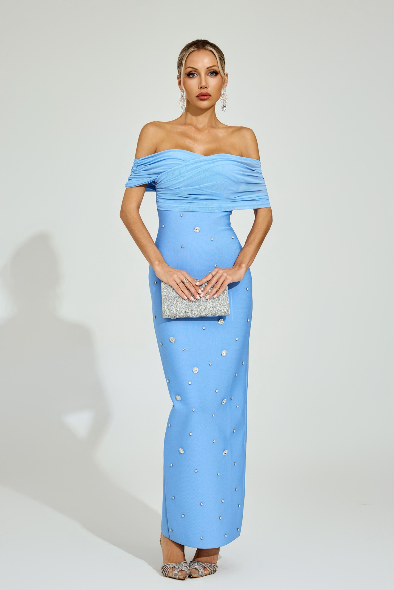 Vestido Bandage Luna Celeste