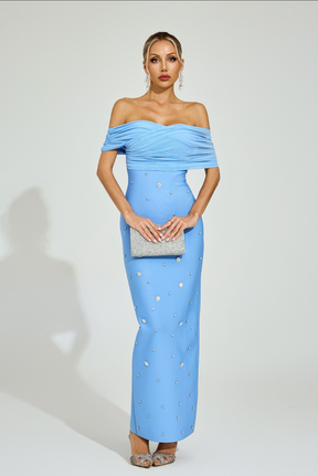 Vestido Bandage Luna Celeste