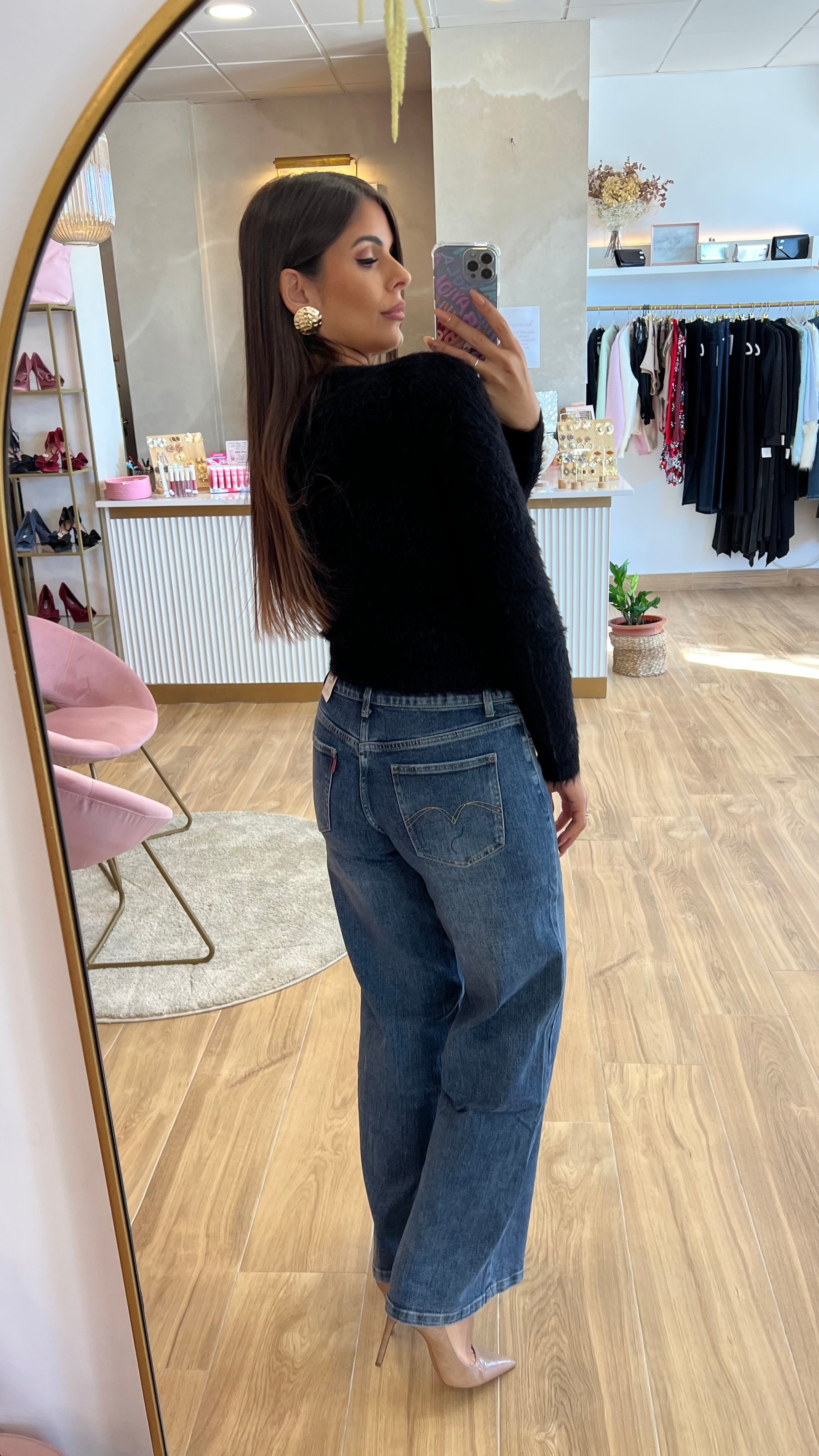 Rebeca Básica Pelito Negro