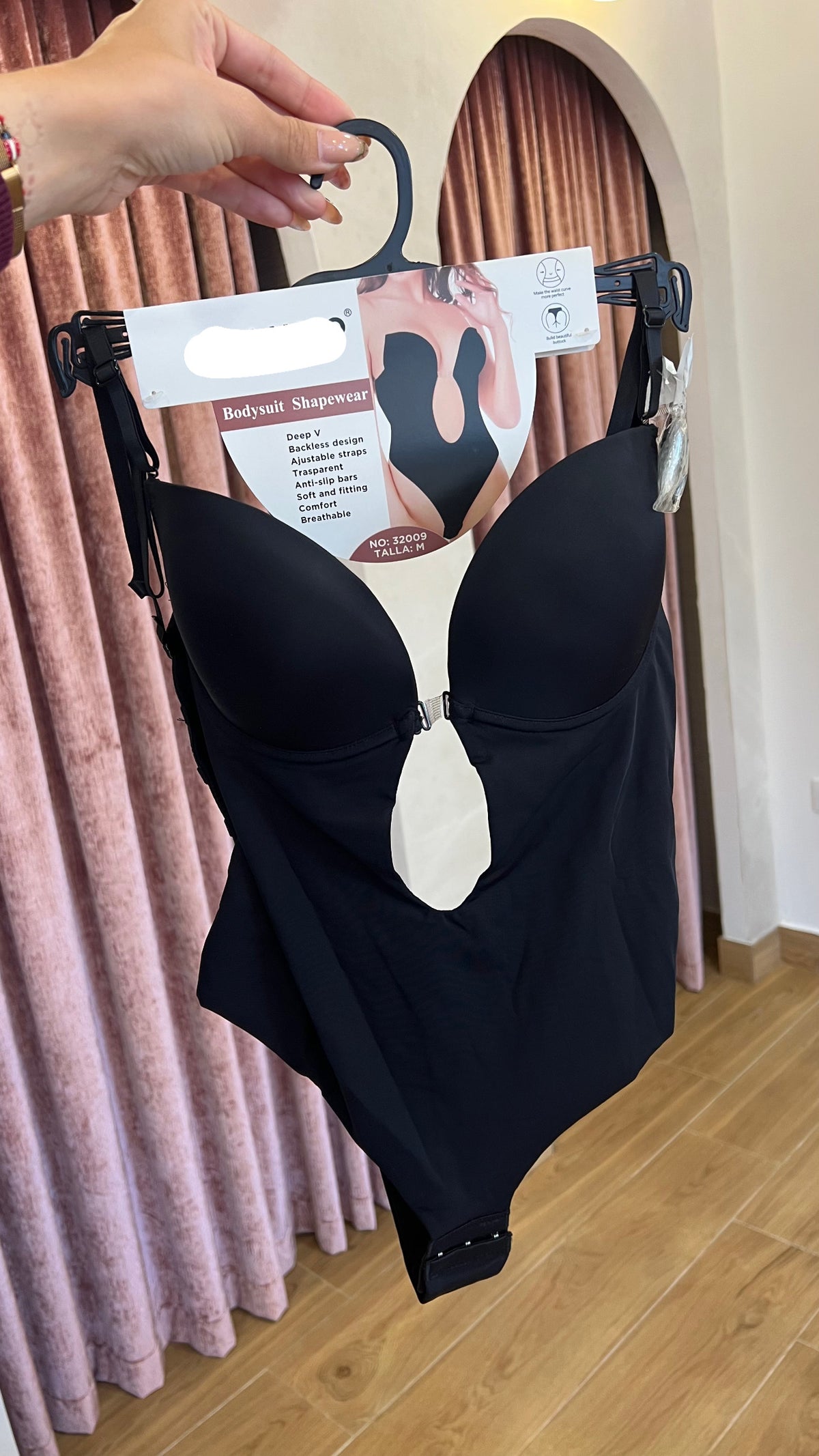 Body Shapewear Moldeador Negro