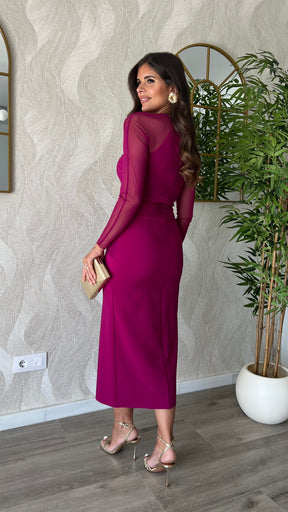 Vestido Aura Buganvilla “Made in Spain”