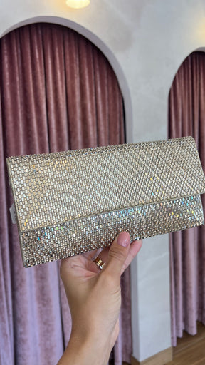 Bolso Cartera Oro