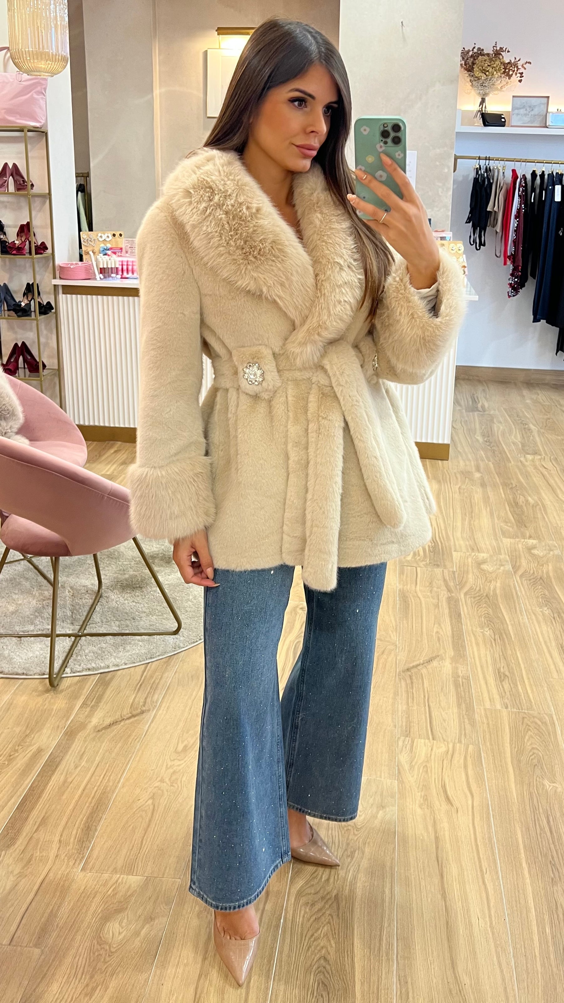 Abrigo Francia Beige