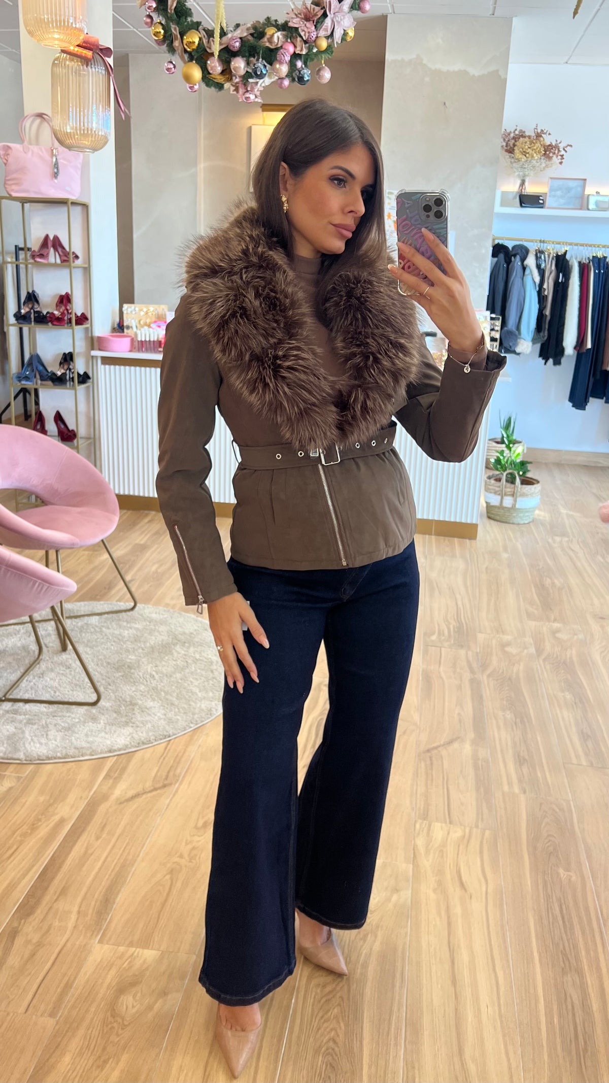 Chaqueta Premium Cuello Pelo Desmontable