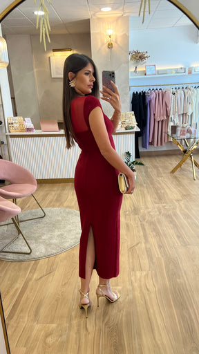 Vestido Bandage Charlotte Rojo