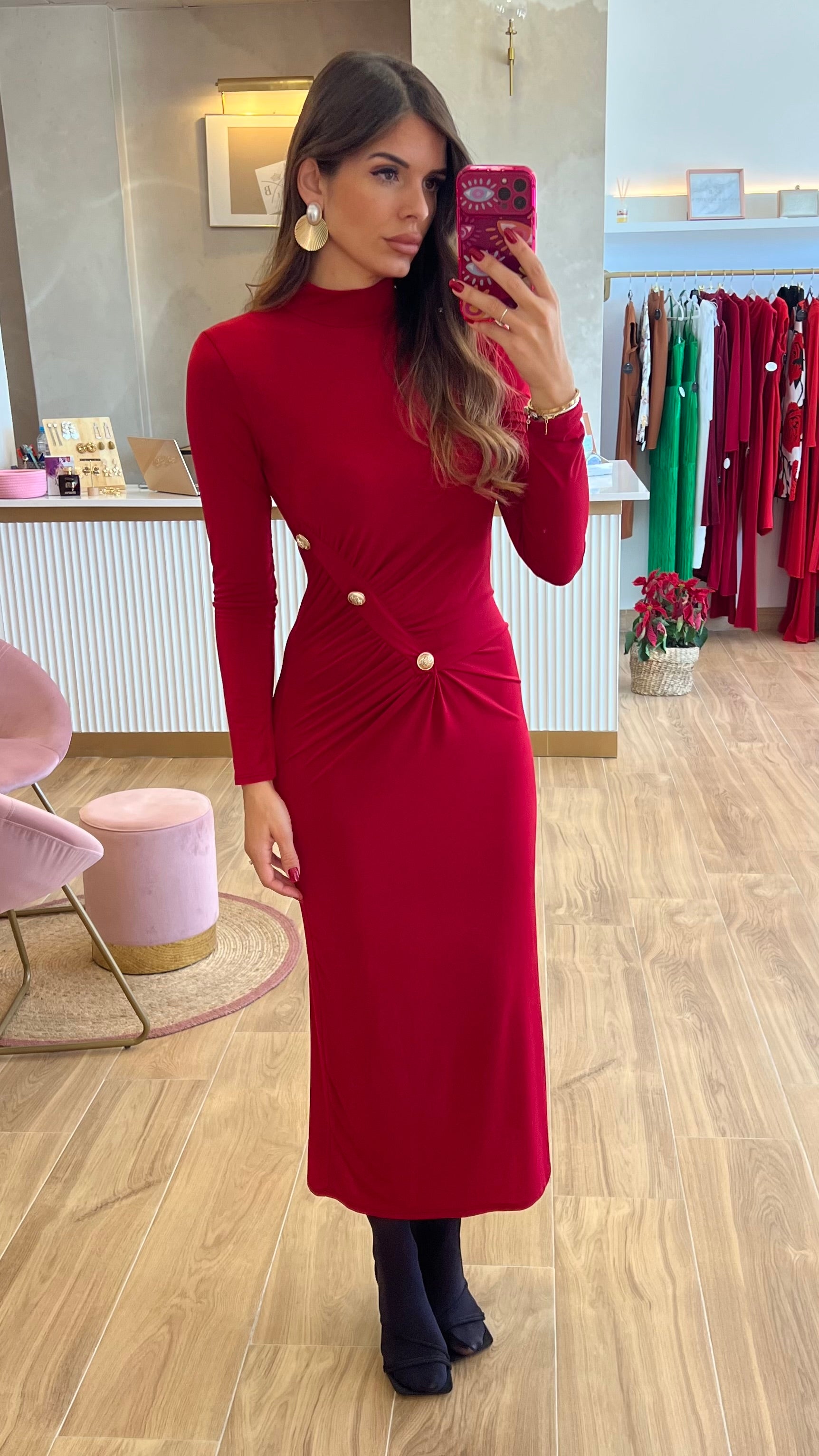 Vestido Navidad Rojo