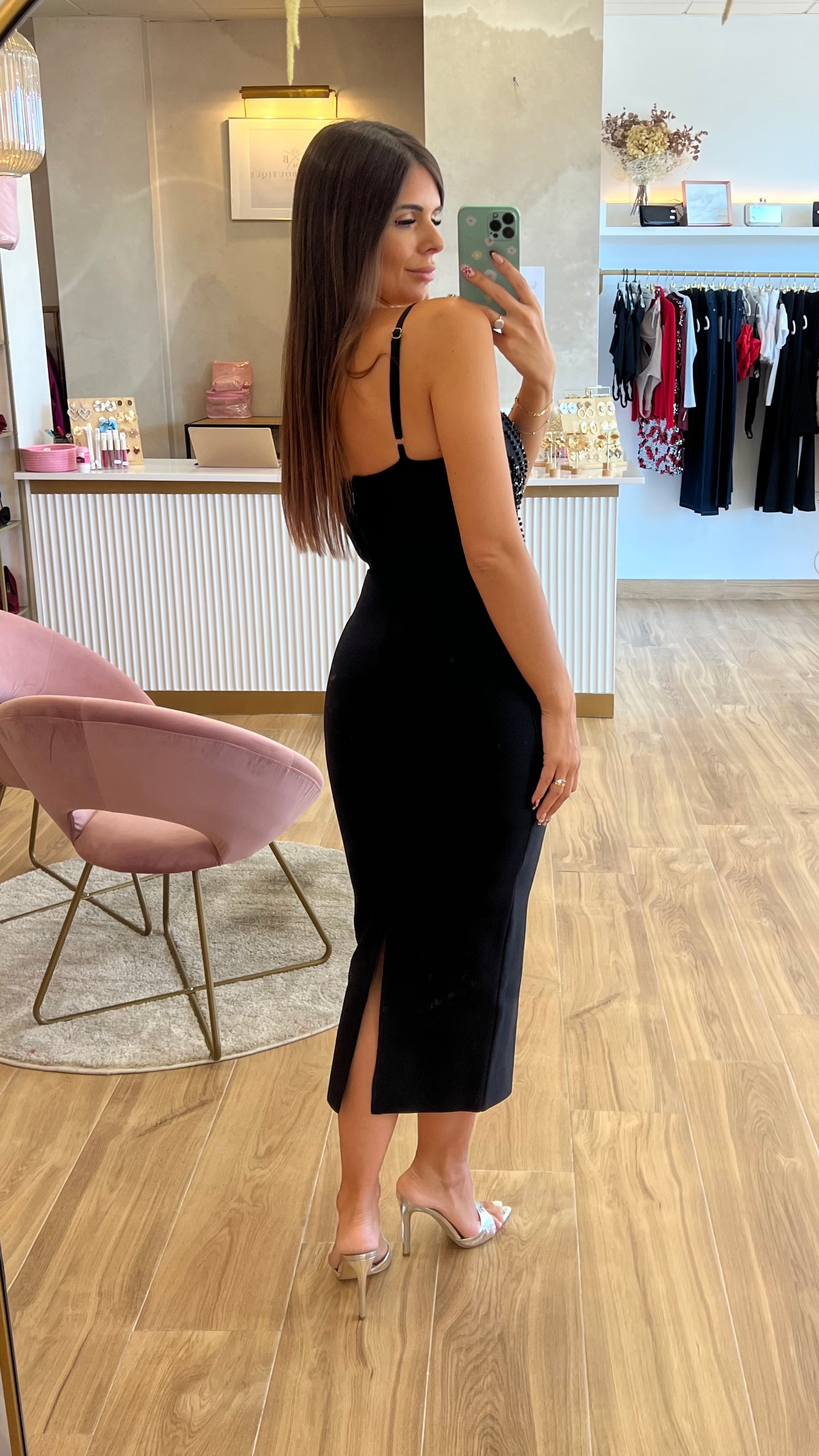 Vestido Bandage Valentina Negro