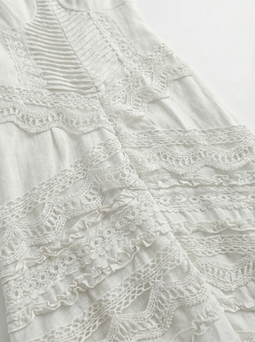 Vestido Boho Blanco