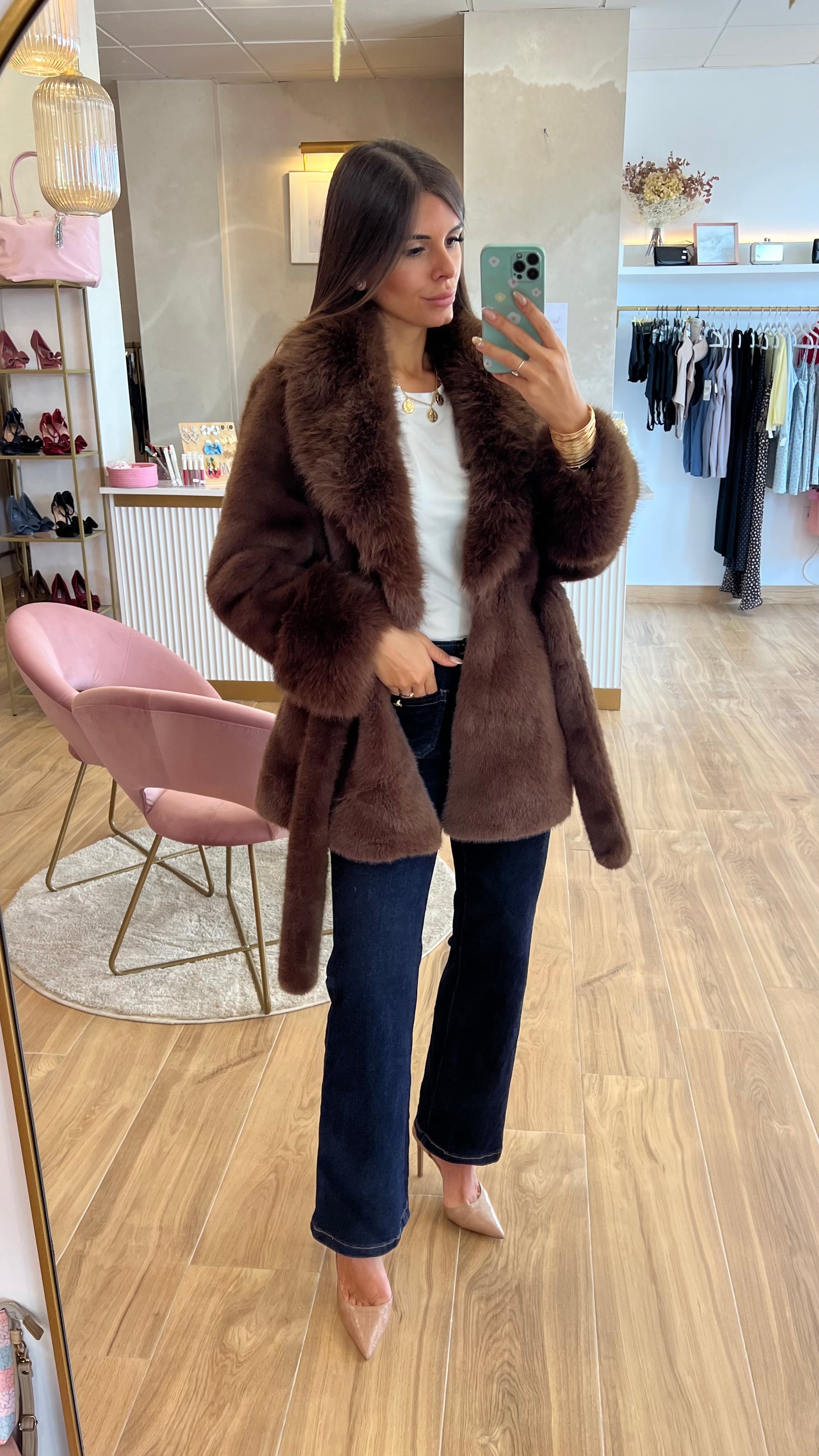 *Preventa* Abrigo Francia Café