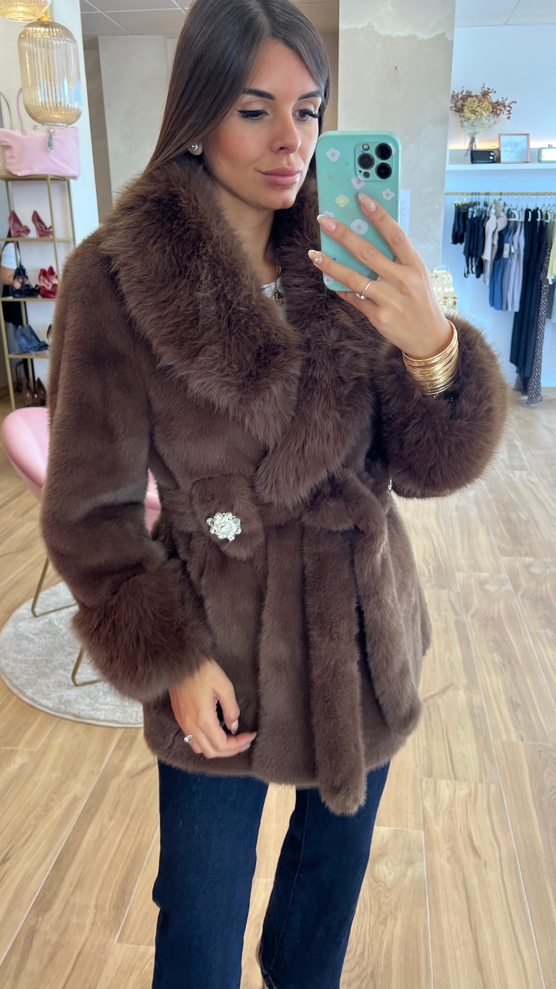 *Preventa* Abrigo Francia Café