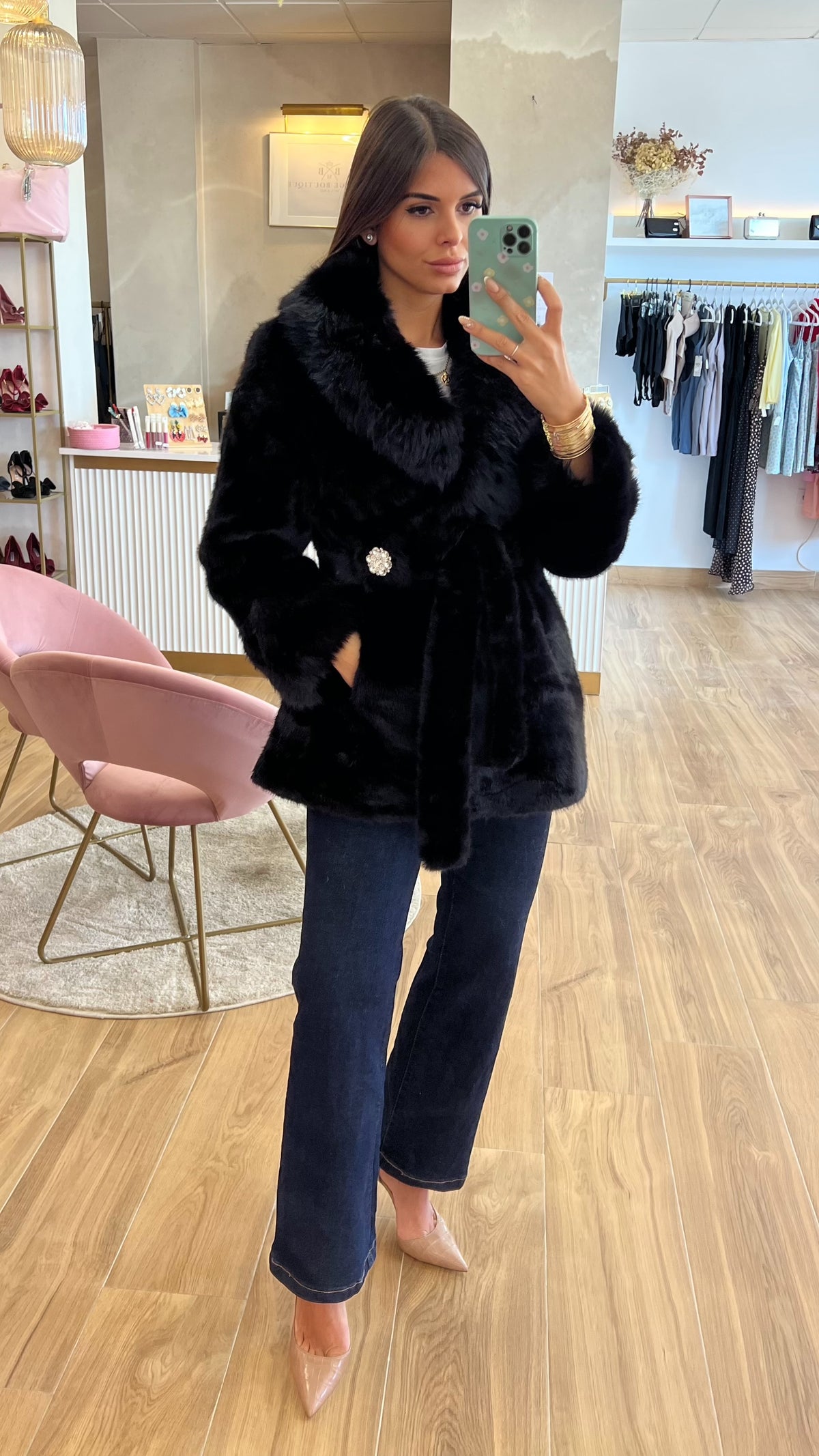 Abrigo Francia Negro