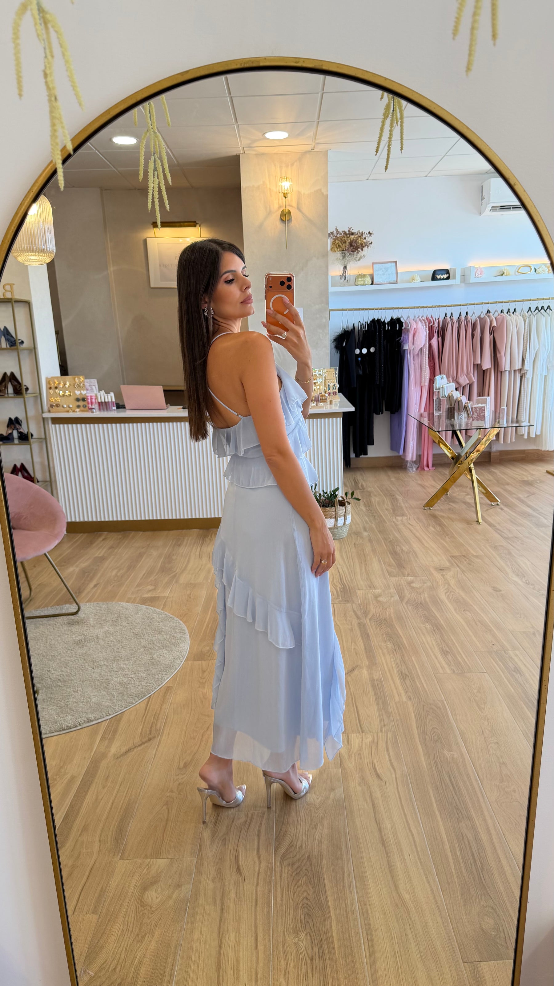 Vestido Delia Celeste