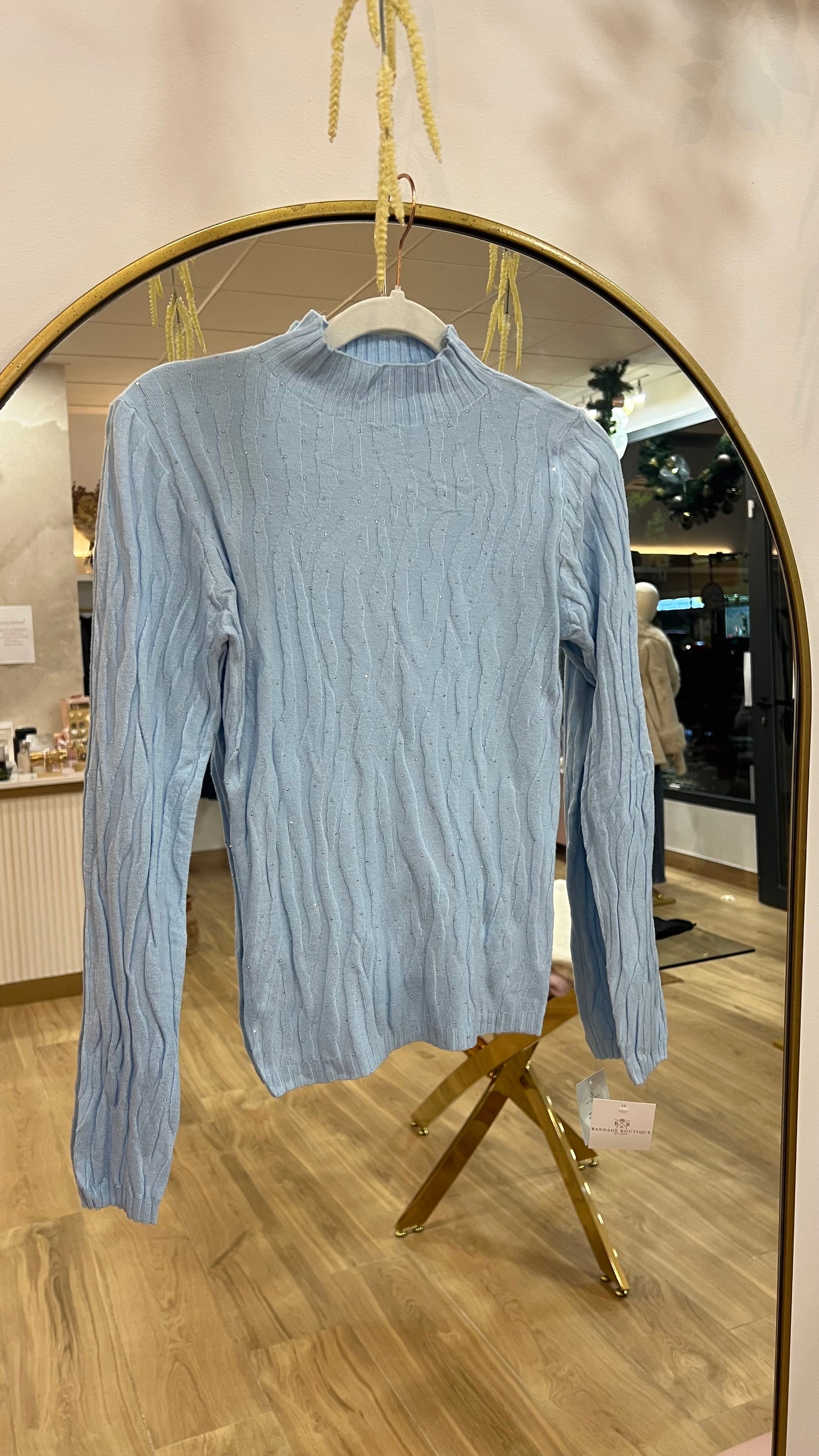 Jersey Perkins Brillito Celeste