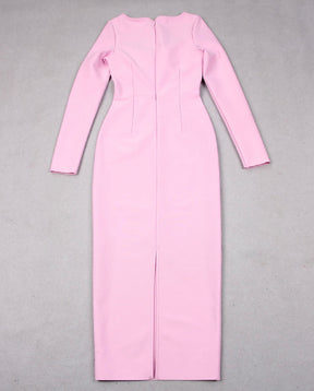 Vestido Bandage Barbie Rosa