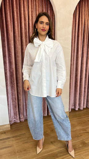 Camisa Lazada Blanca