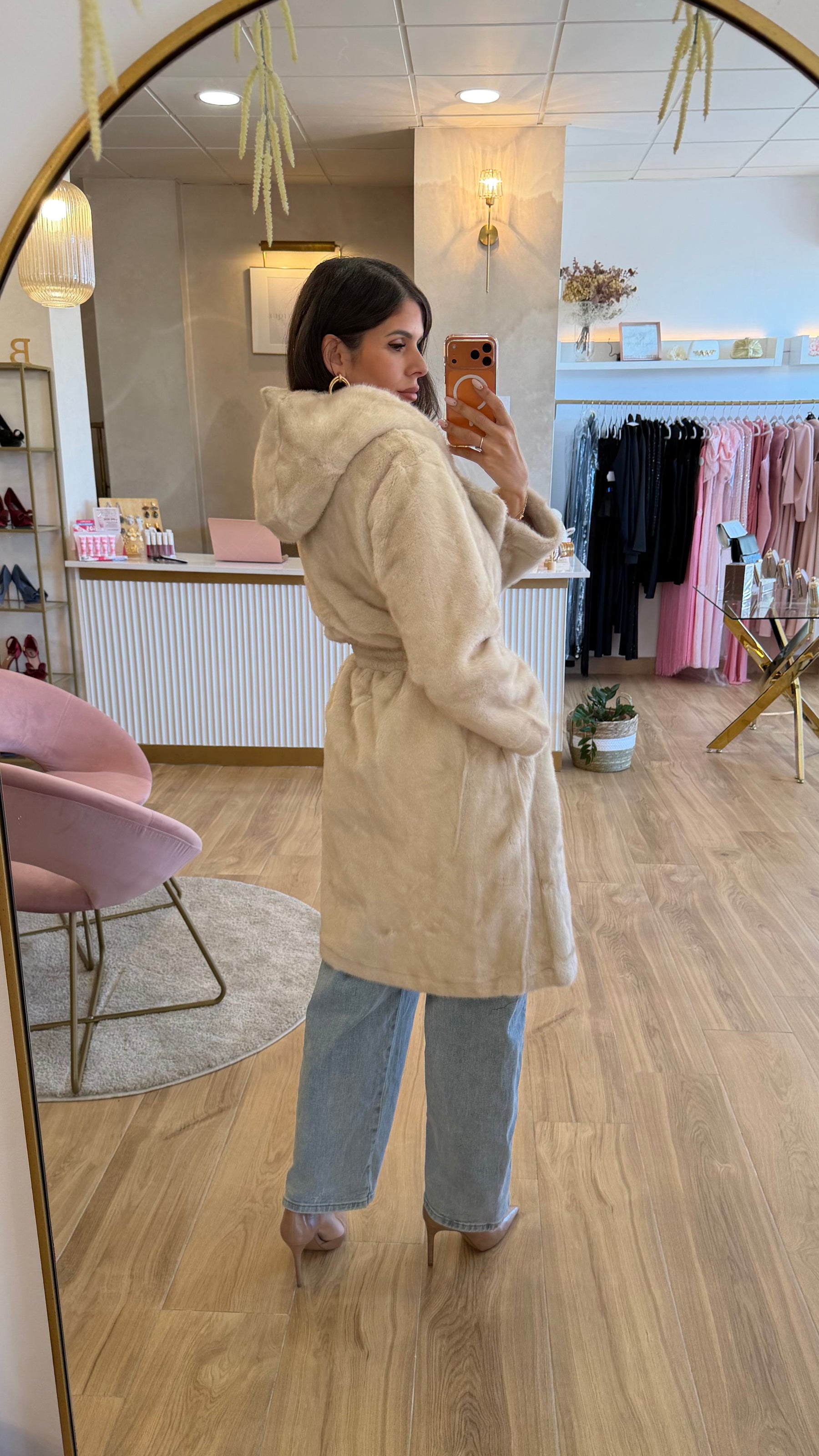 Abrigo Florencia Beige