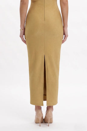 Vestido Bandage Gold (PREVENTA - 15 Días Aprox)