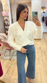 Rebeca Bordado Joya Blanca