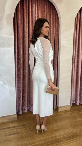 Vestido Ágata Blanco “Made in Spain”