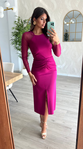Vestido Aura Buganvilla “Made in Spain”