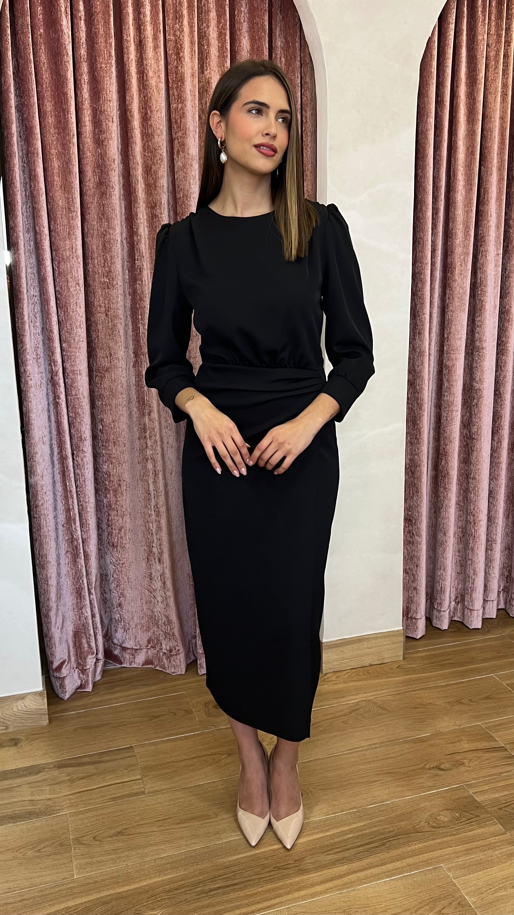 Vestido Carmen Negro Mantilla “Made in Spain”
