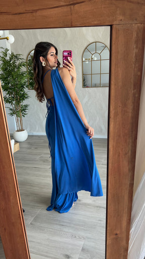 Vestido Olivia Azul Cian “Made in Spain”