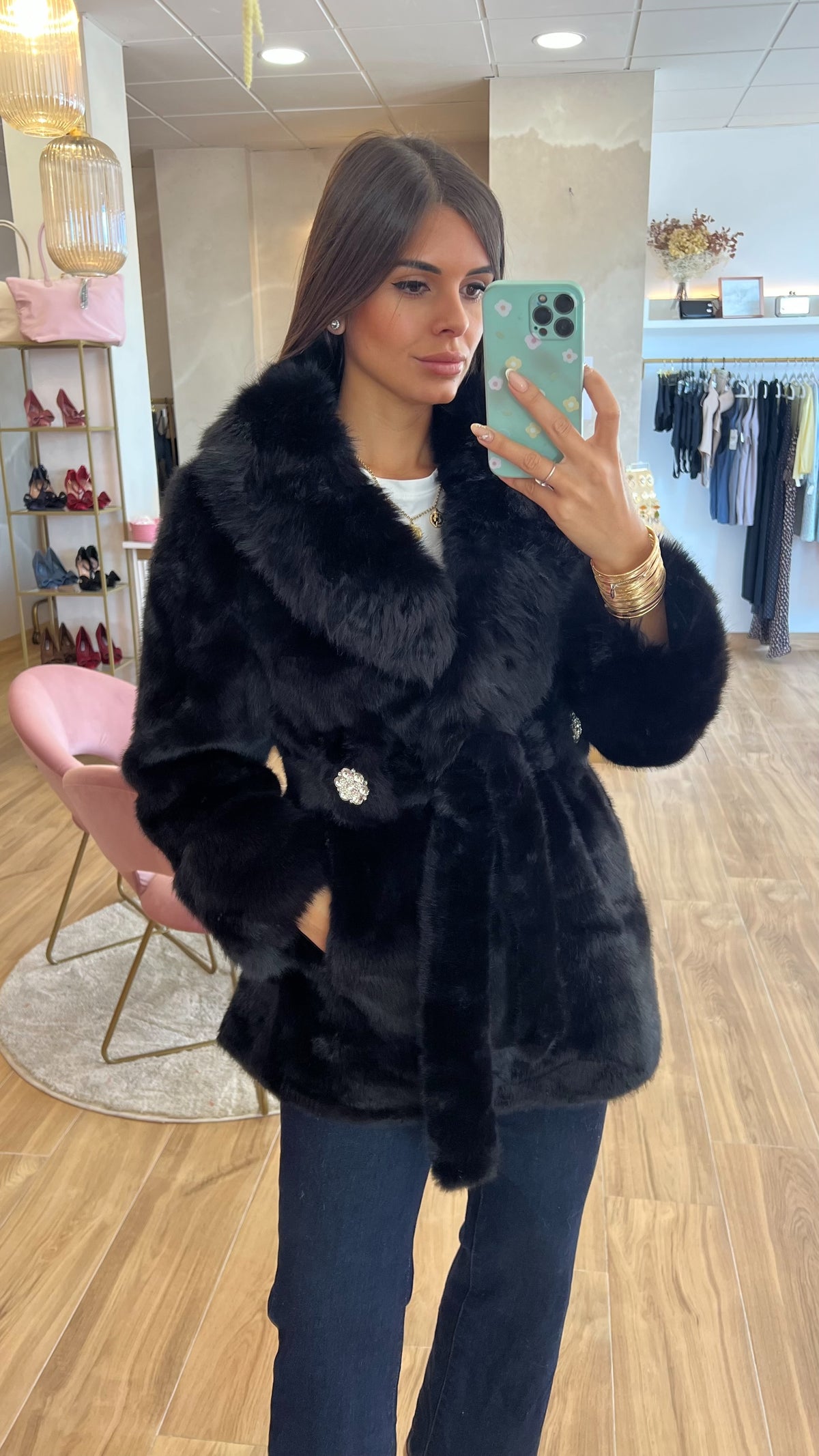 Abrigo Francia Negro