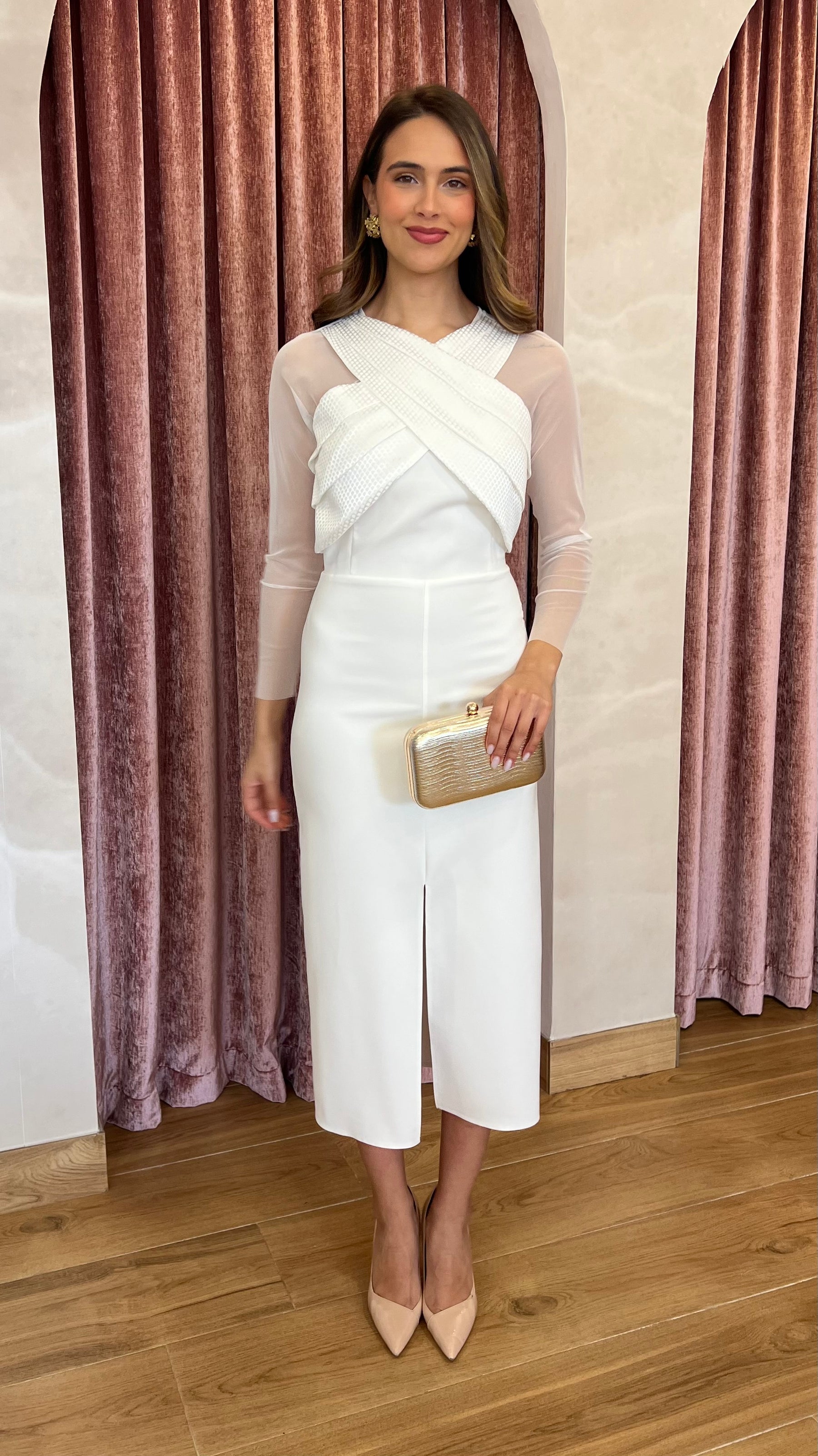 Vestido Ágata Blanco “Made in Spain”