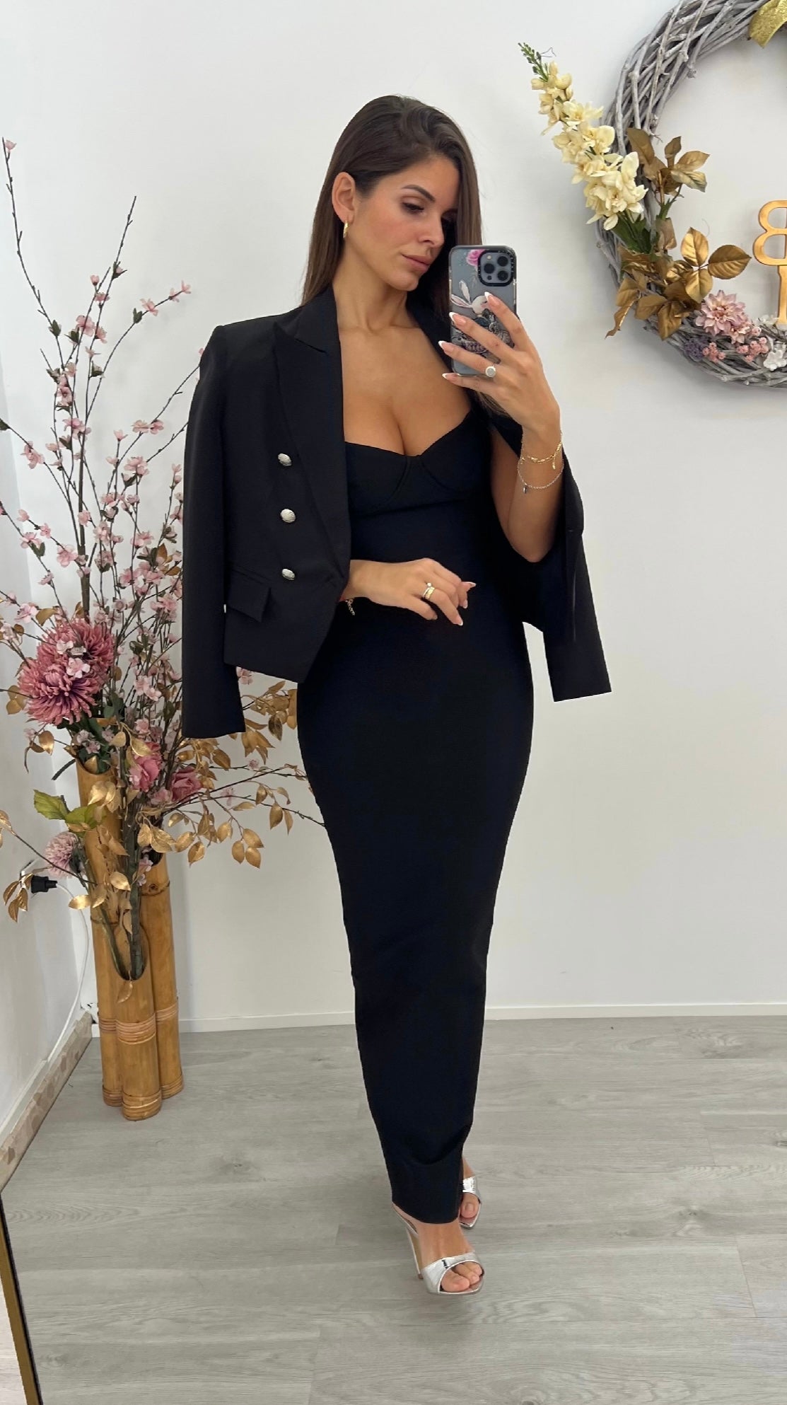 Vestido Bandage Minerva Negro