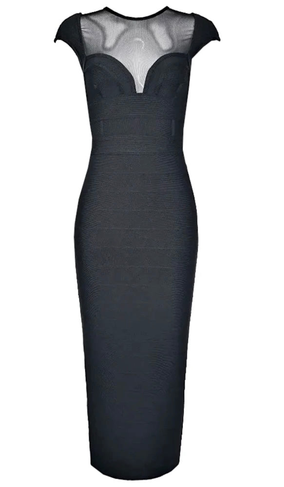 Vestido Bandage Charlotte Negro