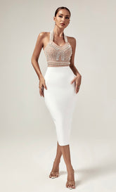 Vestido Bandage Michella Perlas