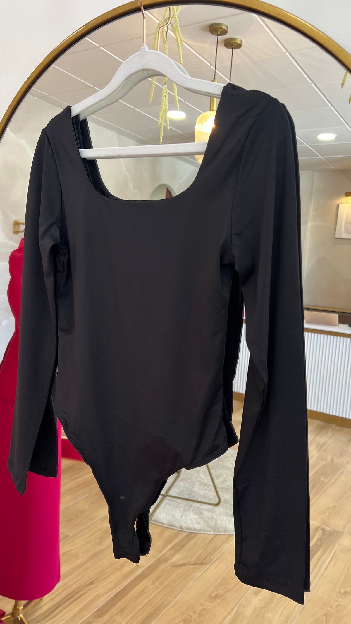 Body Básico Manga Larga Negro