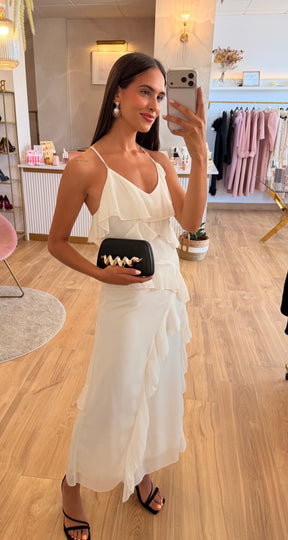 Vestido Delia Beige