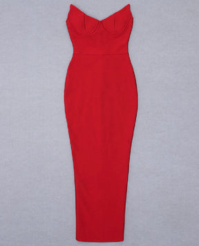 Vestido Bandage Minerva Rojo