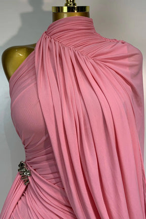 Vestido Draped Rosa
