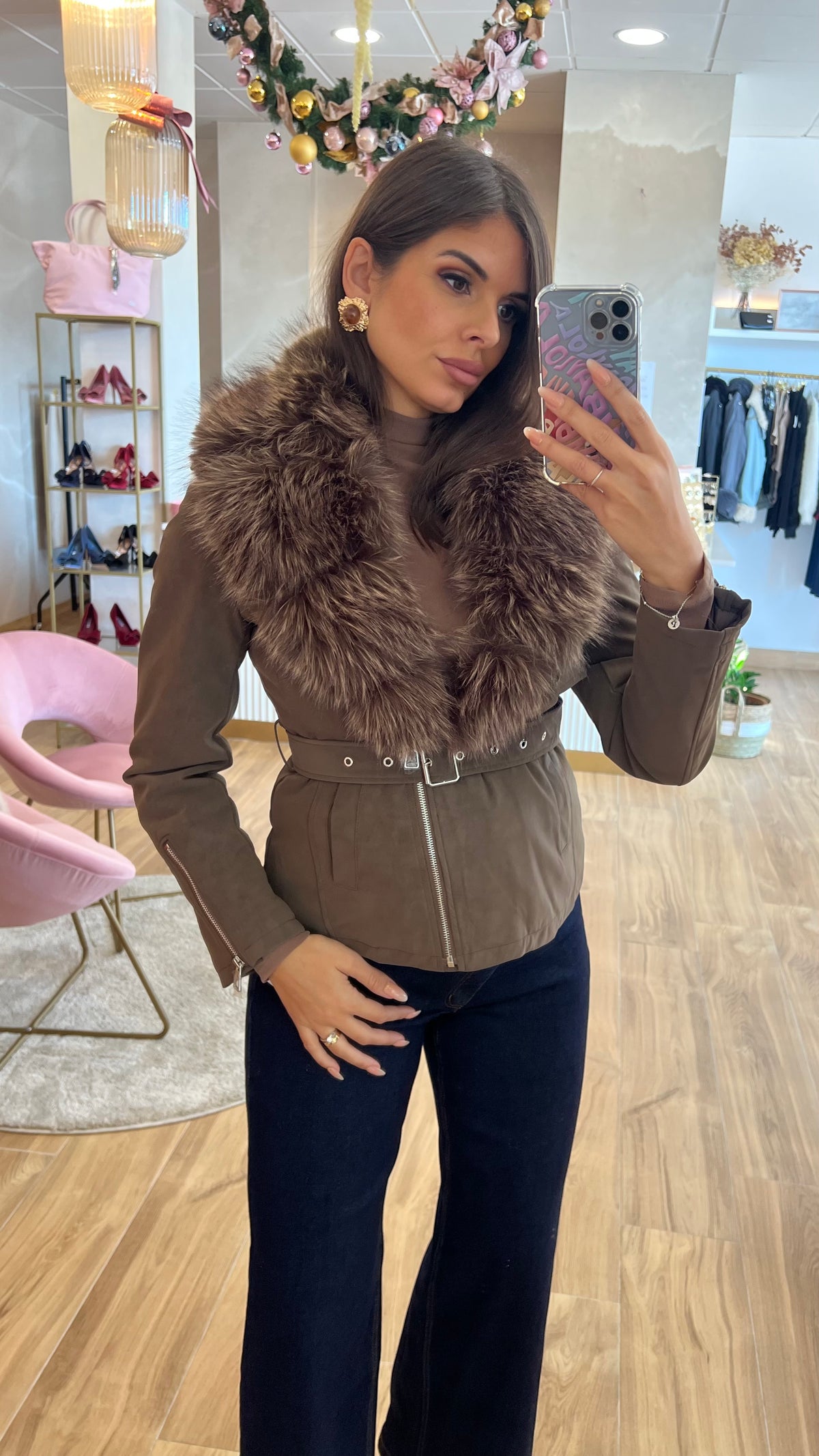 Chaqueta Premium Cuello Pelo Desmontable