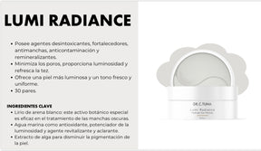 Parches Contorno de Ojos Iluminadora(Línea Dermatológica)