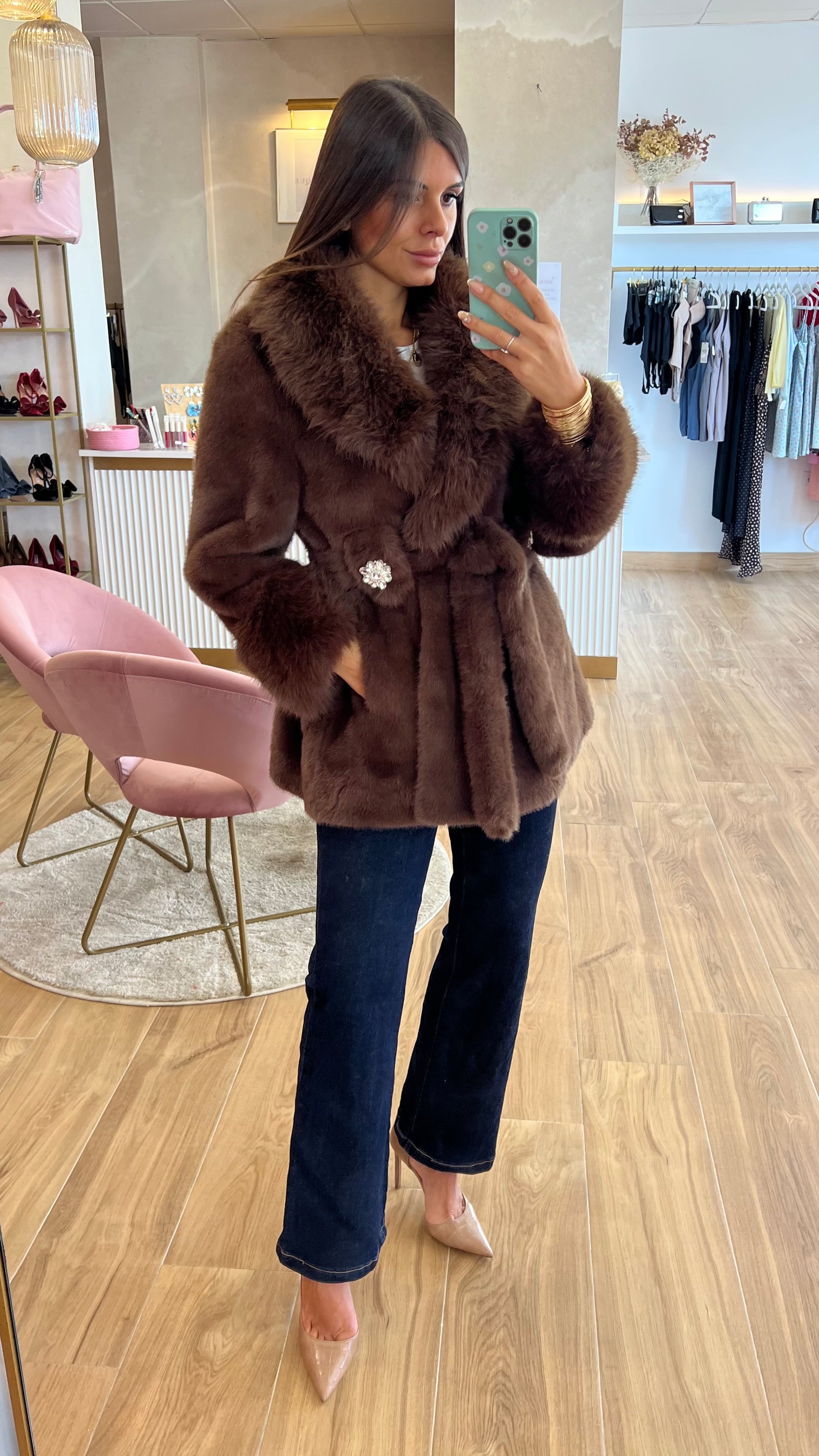 *Preventa* Abrigo Francia Café