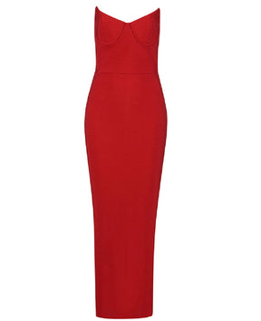 Vestido Bandage Minerva Rojo