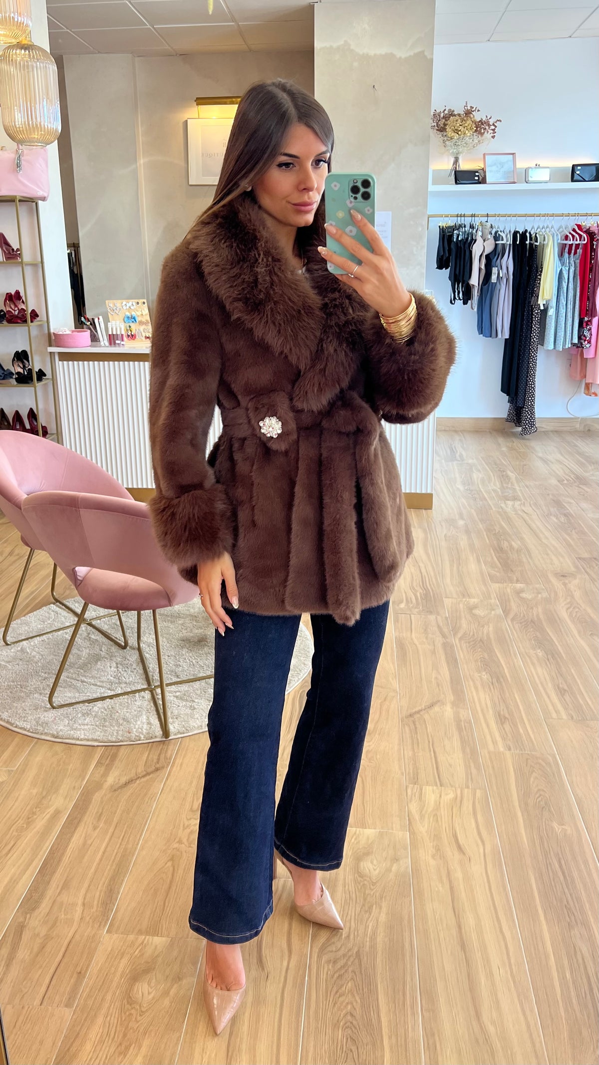 Abrigo Francia Café